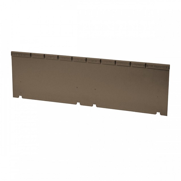 Kantopsluiting Single flex 300x16,5 cm Supra Bruin