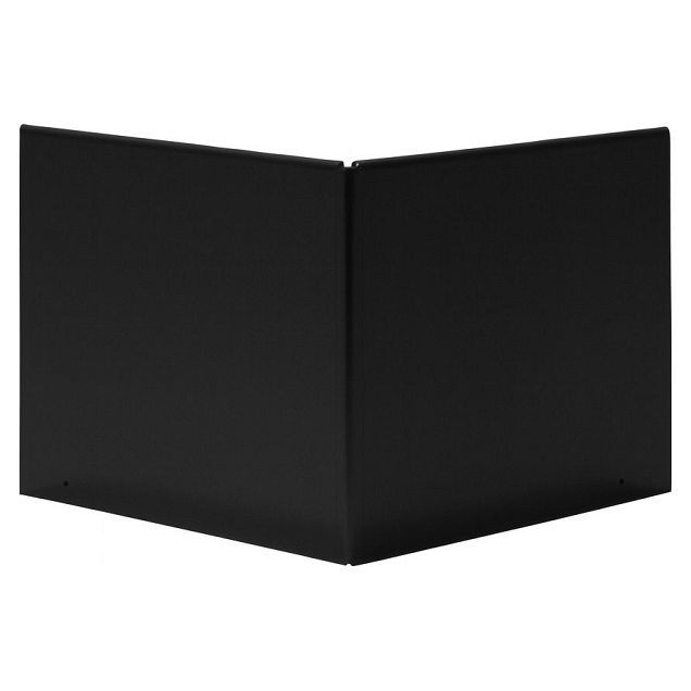 Uitwendige hoek Kantopsluiting Single & Single Flex 16,5 cm Grafietzwart