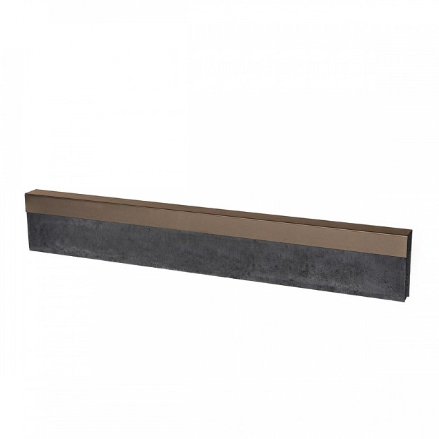 Uprofiel gelijkzijdig opsluitband 5cm 220x5,1x5,1x5,4 cm Supra Bruin
