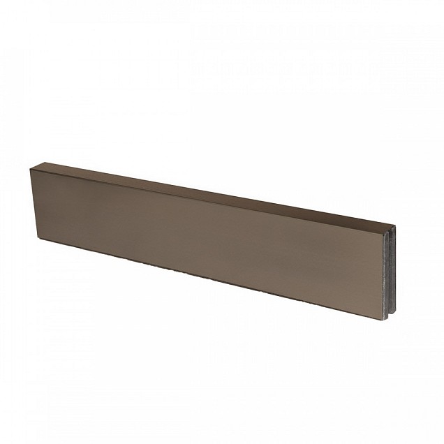 Uprofiel ongelijkzijdig opsluitband 6cm 220x4,6x4,6x6,4 cm Supra Bruin