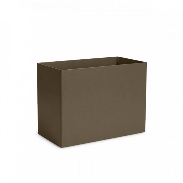 Plantenbak Recta Supra Bruin 90x40x60 cm