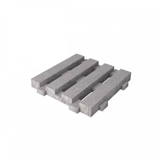 Wecko-tegel 100x100x12 cm Grijs