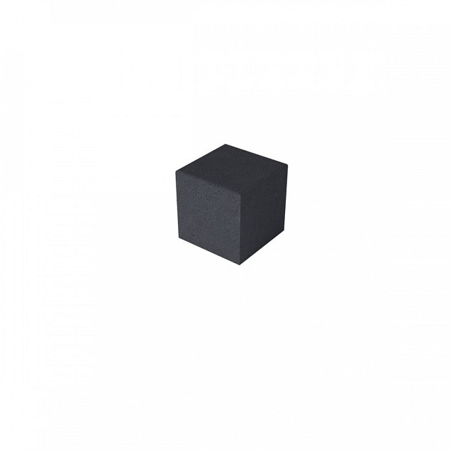 SV Zitelement vierkant 50x50x50 cm carbon