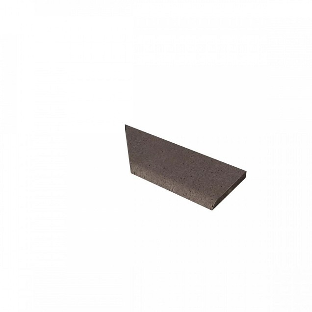 SV Oudhollandse zwembadrand hoekstuk rechts (100/60x40x5 cm) Taupe