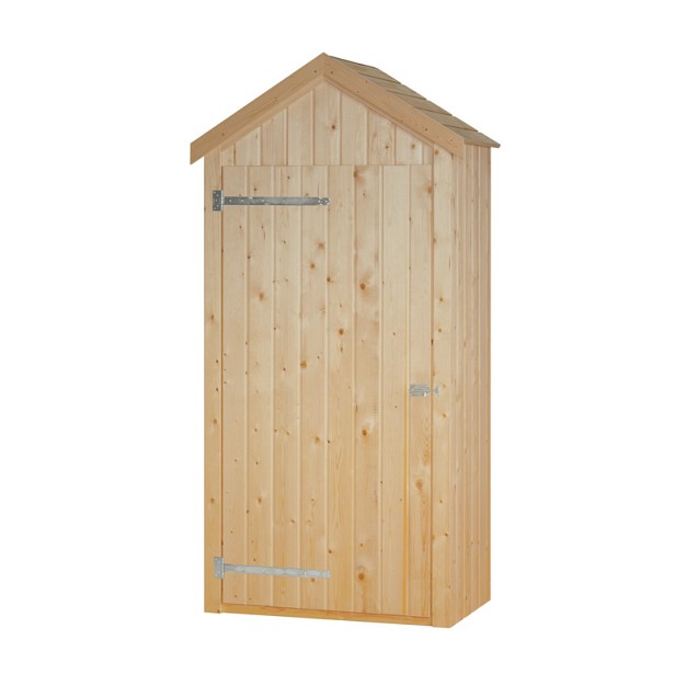 Tuinkast Dahlia 215x100x58 cm (HxBxD), groen geïmpregneerd