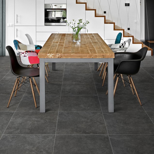 GSB Keramica 60x60x4cm Veneto Nera
