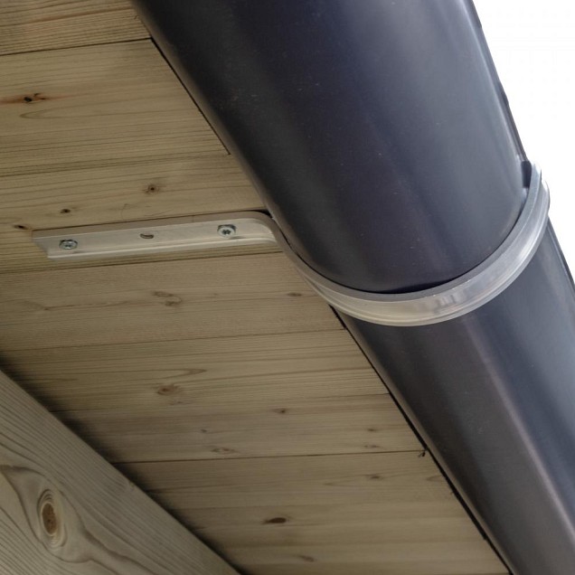 Dakgootset ø10cm - 1 x 700 cm