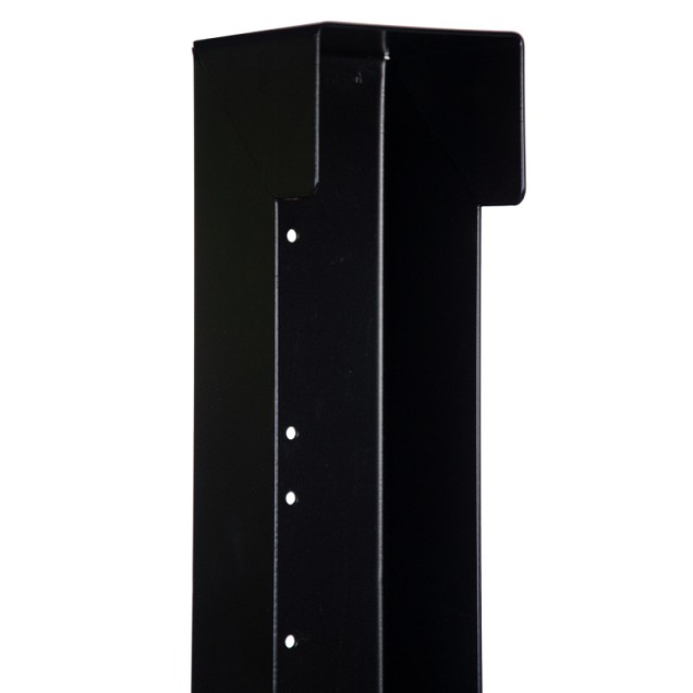 Tuinpaal - pro+ los voor enkel dubbel en drievoudig zwart