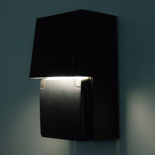 WCD met oriëntatieverlichting en schemerschakelaar