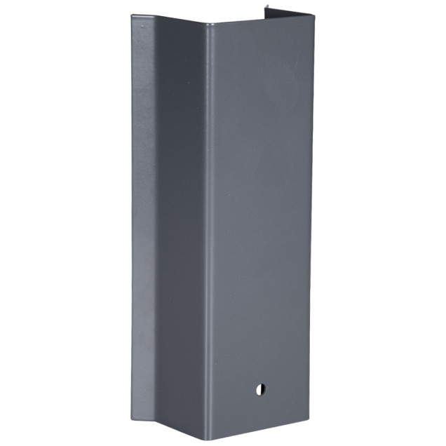 Beschermkap staalgrijs RVS voor tuinpaal stopcontact pro