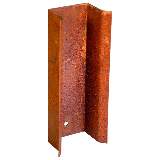 Beschermkap cortenstaal voor tuinpaal stopcontact pro