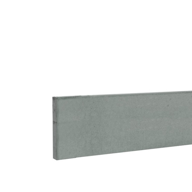Betonplaat glad 24x3.5x224 cm, grijs, ongecoat