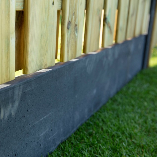 Betonplaat glad 24x3.5x224 cm, antraciet ongecoat