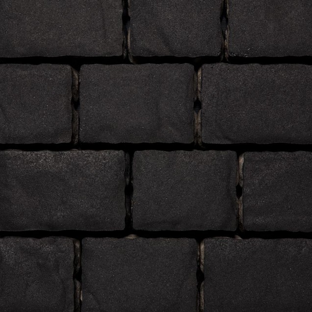 Ciottolo Black div x 15x8 cm