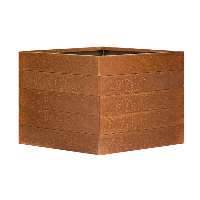 Bloembak corten 300x30x42 cm