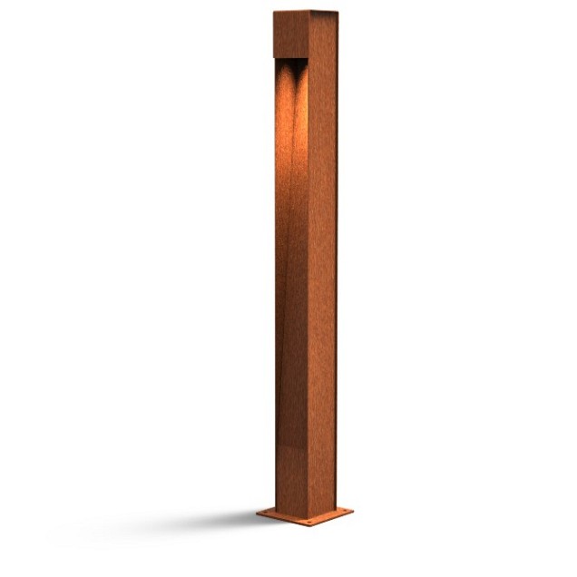 Staande lamp Corten staal incl. LED-lamp C1S - 1100