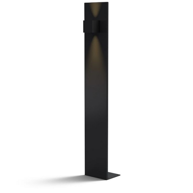 Staande lamp Aluminium Zwart incl. LED-lamp A4S-1500