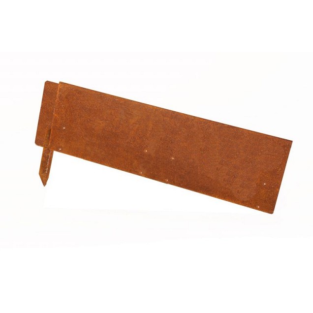 Koppelspies 10 cm corten