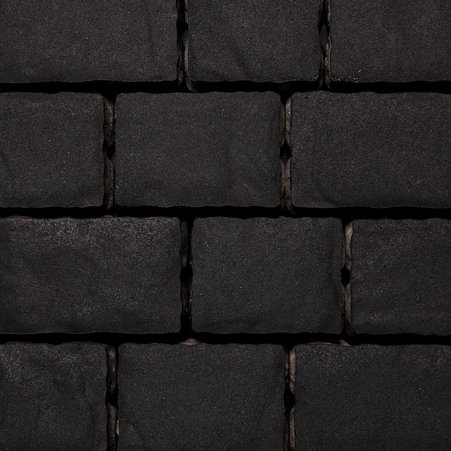 Ciottolo Black div x 15x8 cm