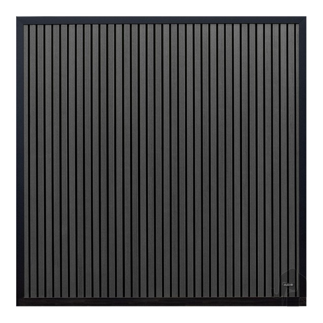 Composietschutting LineaFence Antraciet - 180x180 cm