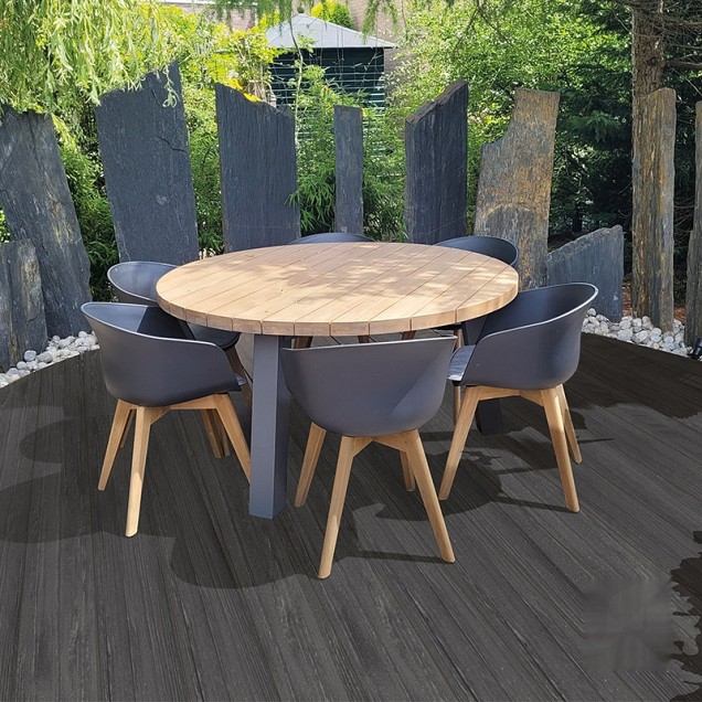 Elephant vlonderplank "naadloos" houtcomposiet 2.1x14x400 cm