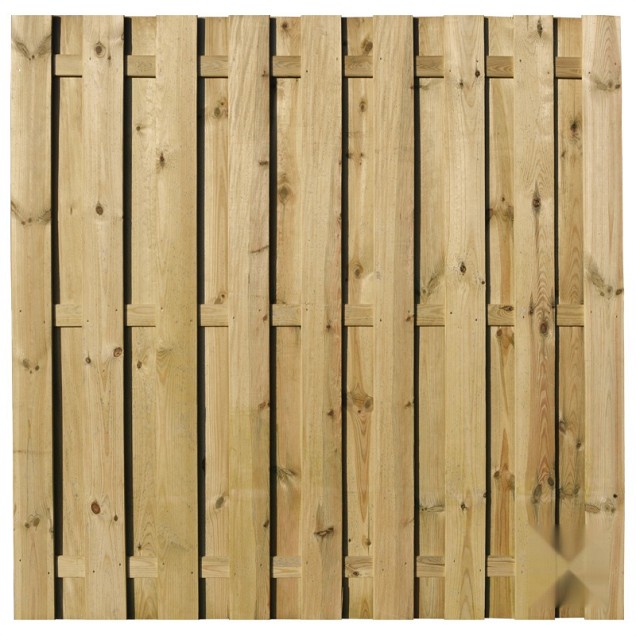 Elephant schutting XL verduurzaamd grenen 200x200 cm