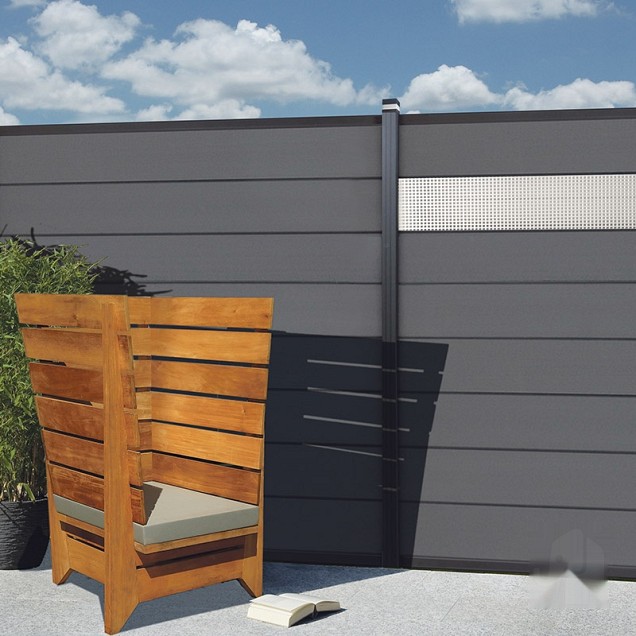 Elephant deco lamel Modular Evo rooster aluminium