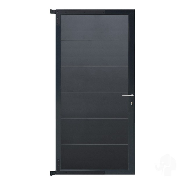 Elephant lamel Mix&Match aluminium antraciet 2x28.2x180 cm (2 st)