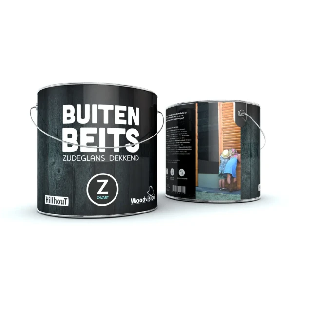 Douglas buiten beits 2.5 liter, grijs RAL 7037