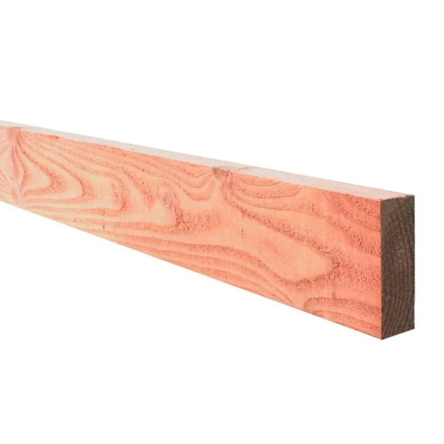 Douglas fijnbezaagde gording 7.5x22.5x400 cm onbehandeld