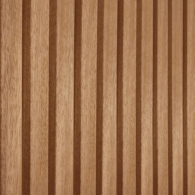 Set planken voor wand B met Thermo Triple profiel. ayous. hoogte 224 cm