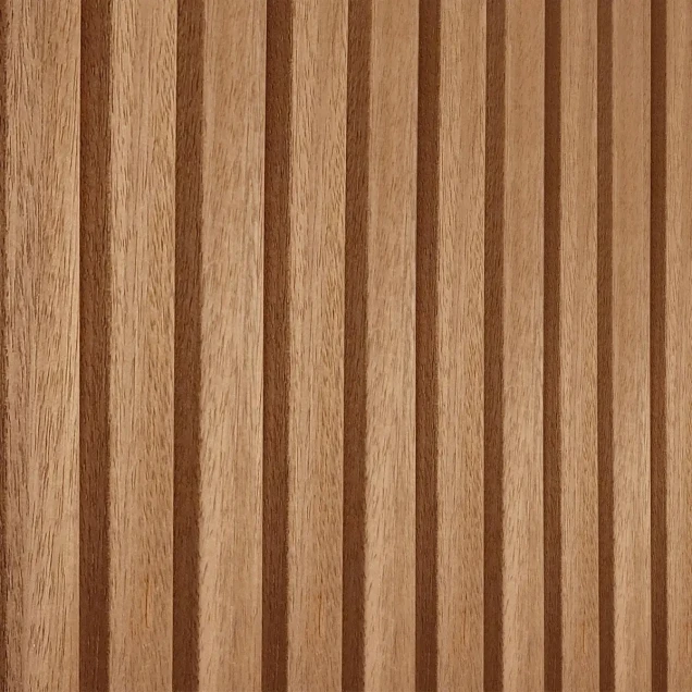 Set planken voor wand E met Thermo Triple profiel. ayous. hoogte 224 cm