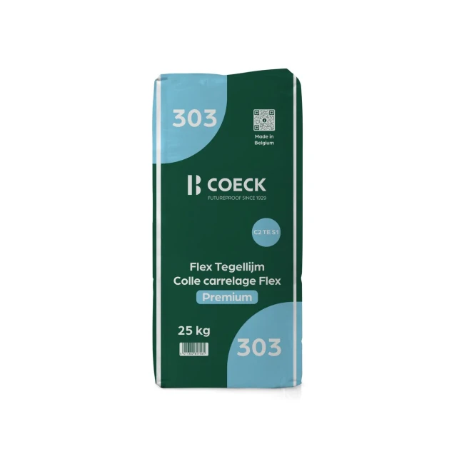 Coeck Flex Premium Tegellijm grijs 25kg C2TE S1 - 303
