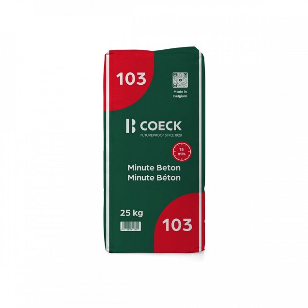 Turbobeton / Snelbeton / Coeck Minute Beton 25kg