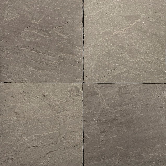 Kandla Grey Kant Geklief Gekalib 60x60x2 cm