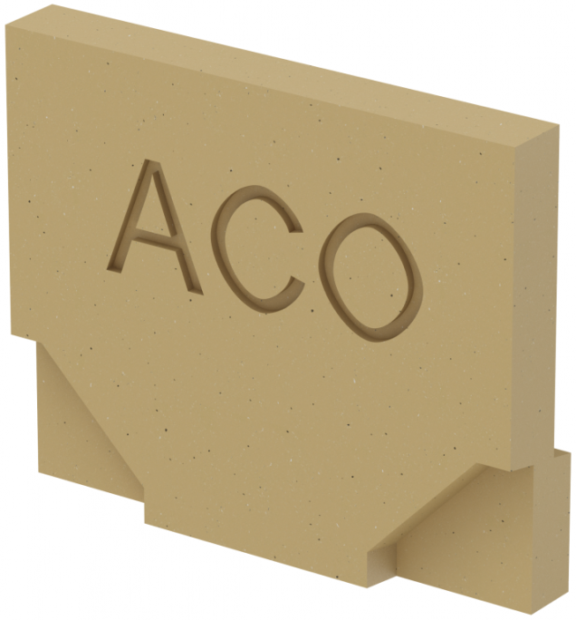 Euroline eindplaat H100 (polymeerbeton)