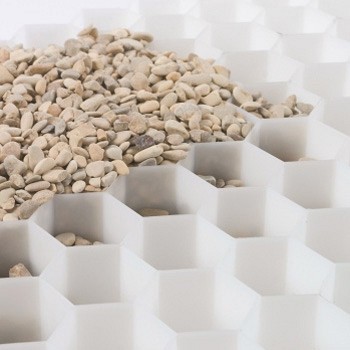 Splitplaten Single HDPE 80x120x3cm Wit inclusief doek