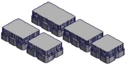 Ciottolo Grey div x 15x8 cm