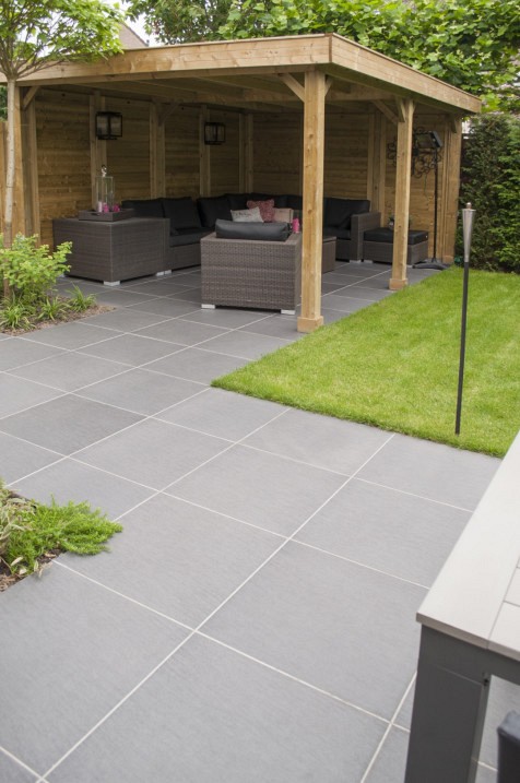 Ceraplus 60x60x3 cm Ardesia Nero