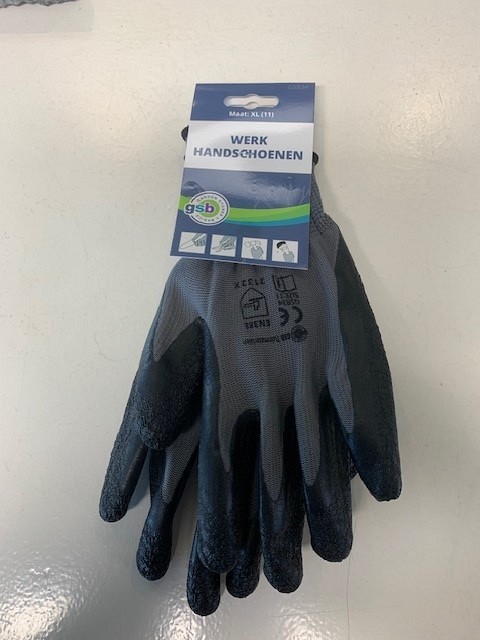 GSB Werkhandschoenen XL maat 11