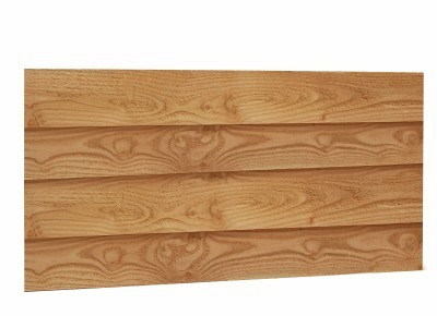 Douglas wandpakket t.b.v. enkelzijdige wand Comfort/DHZ 371x224 cm, zwart geïmpregneerd